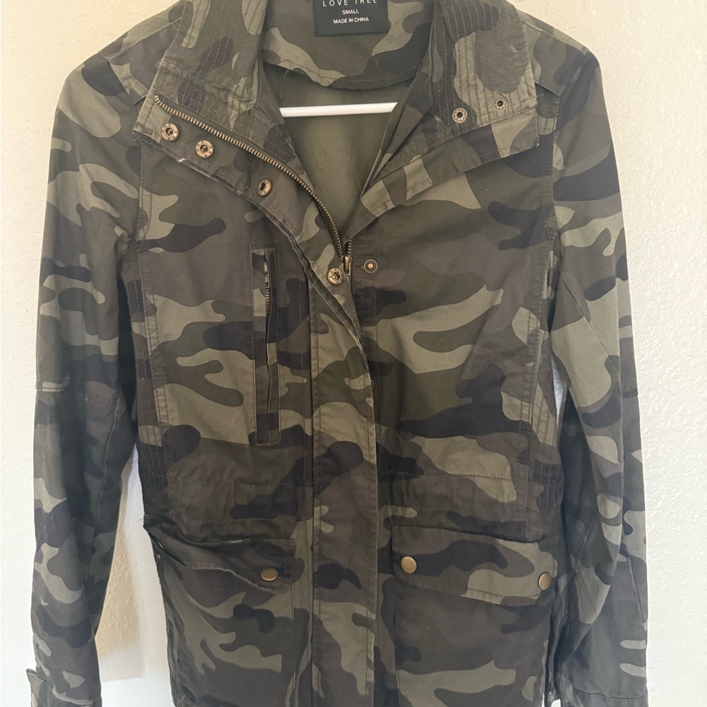 Love Tree Camo Jacket